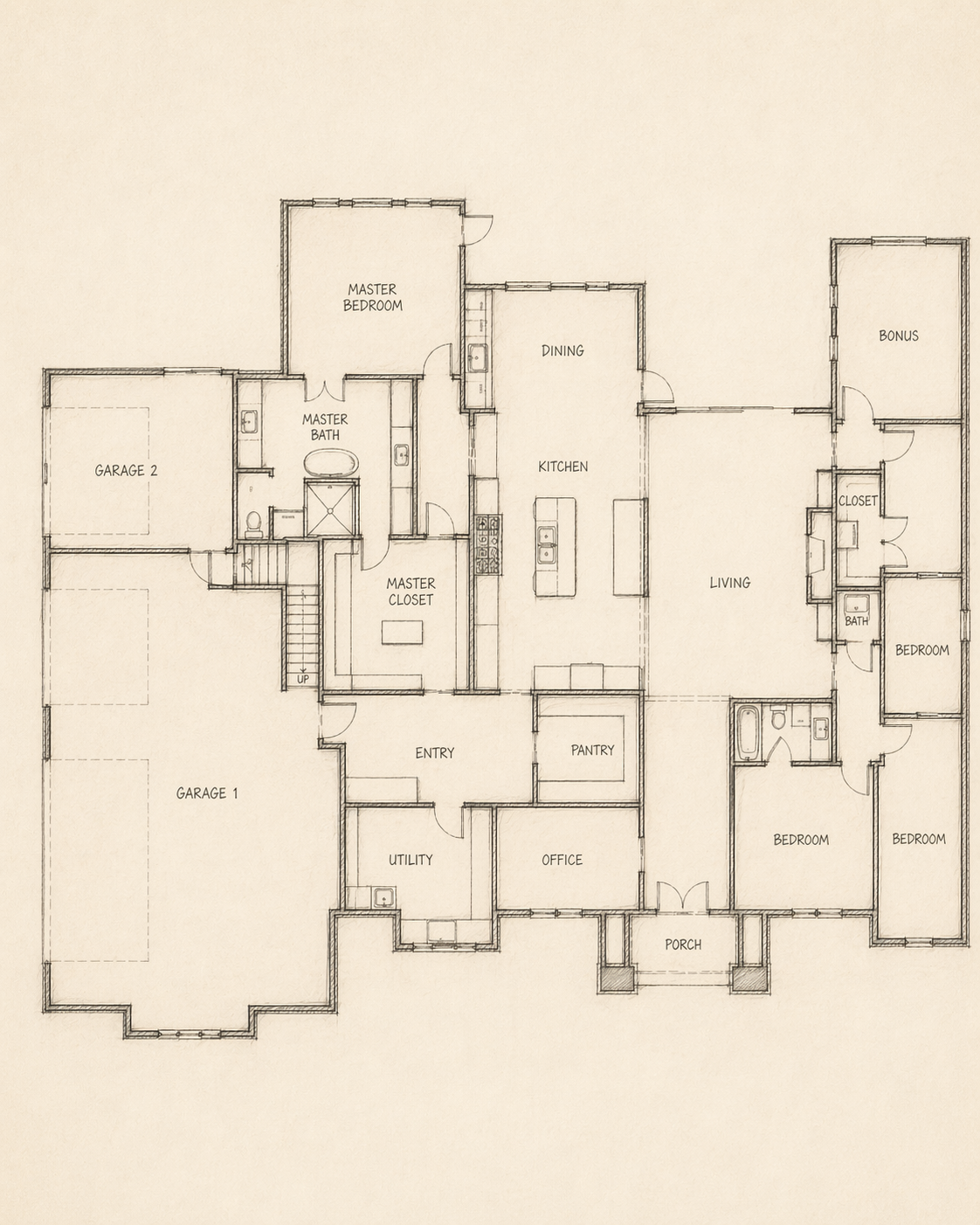 Glastonbury floor plan